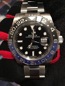 Rolex GMT Master II Black Blue 116710 BLNR full set Scatola Box Originali