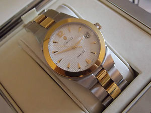 Authentic Concord Mariner Swiss Men's Two Tone Watch *NEW-VERY RARE-MODERN*
