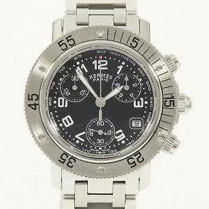 Authentic HERMES CL2.310 Clipper Diver Chronograph Quartz  #260-001-612-1171