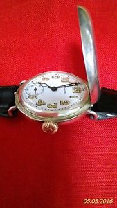 Raro Rolex trench watch argento tutto marchiato interno (W&D)