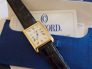 Authentic 18k Gold Concord Swiss Watch *NEW-VERY RARE-MODERN*