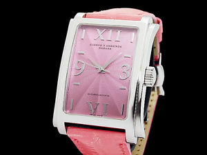 Auth CUERVO Y SOBRINOS Purominente A1010 SS Auto Lady's Watch(S A47441)