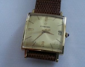 Eterna matic centenary cioccolattone 18 kt gold.