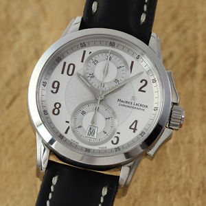 MAURICE LACROIX PONTOS CHRONOGRAPH AUTOMATIK EDELSTAHL PT7538/48 VP: 2990,- EURO