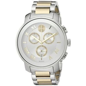 Movado Womens 3600280 Analog Display Swiss Quartz Two Tone Watch