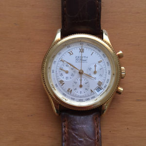 ZENITH  EL  PRIMERO  CRONOGRAFO  ORO REFERENZA 05 0210 400