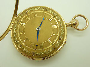 18K Pink Gold Bouvier Quarter Repeater Verge Fusee Pocket Watch Circa 1800's