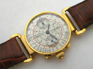 VINTAGE NATIONAL PARK CHRONOGRAPH 34MM SWIVEL LUGS 3 PUSHERS ORIGINAL DIAL CA30