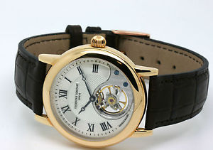 FREDERIQUE CONSTANT Heartbeat Manufacture 18kt Gold Box&Papiere 2005 ungetragen