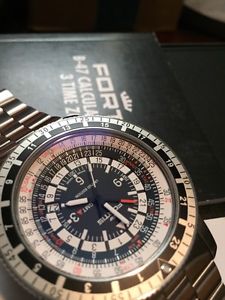 Fortis B-47 Calculator 3 GMT Limited Edtn 47mm Men's Watch Strap and Bracelet