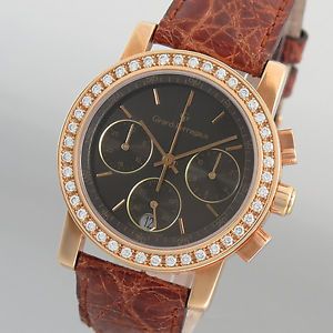 GIRARD-PERREGAUX "7001 LADY CHRONO" Ref. 7700 - mit Diamantlünette - Nr. 0-264