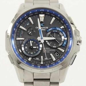 Authentic CASIO OCW-G1000-1AJF Oceanus GPS Solar Quartz  #260-001-490-6572