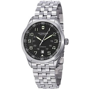 Victorinox Swiss Army Mens 241508 Automatic Stainless Steel Watch
