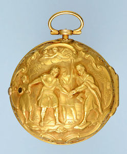 English Gold Repousse Verge