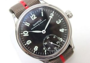 AUTHENTIC EBERHARD Traversetolo Vitrè Mens Wristwatch SS Hand-Winding 21020VZ