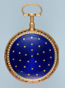 Gold and Enamel French Verge