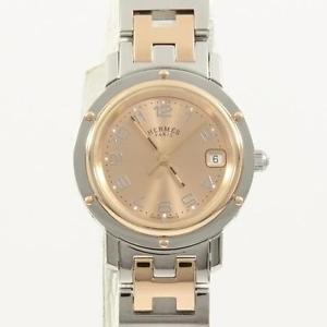 Authentic HERMES CL4.221 Clipper  Quartz  #260-001-518-4290