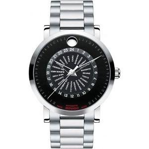 NEW!!! 0606698 Movado Red Label Automatic Mens Watch NOT OPEN