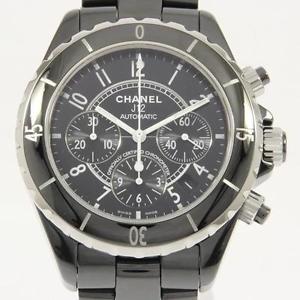 Authentic CHANEL H0940 J12 41mm Chrono ceramic Automatic  #260-001-184-7595