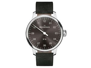 MeisterSinger Uhren Herrenuhr Einzeigeruhr N01 AM3307