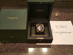 AUDEMARS PIGUET ROYAL OAK OFFSHORE 44MM ROSE GOLD WATCH LATEST EDITION