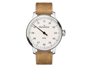 MeisterSinger Uhren Herrenuhr Einzeigeruhr N01 AM3301