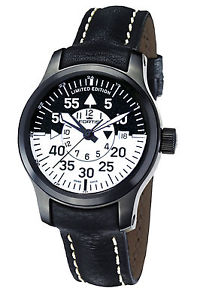 Fortis Men's 672.18.11 L.01 B-42 Flieger Black Cockpit GMT Automatic Watch