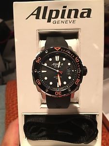NEW ALPINA AL-525LBO4V26 AUTOMATIC CALIBER 26 JEWELS EXTREME DIVER 300 WATCH 44