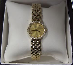 Geneve 14KT Yellow Gold Ladies Watch