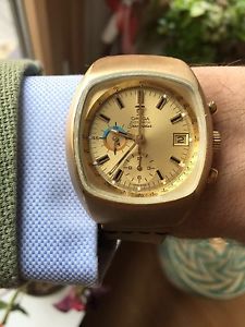 Omega Seamaster Jedi 176.005 Gold Plated Chrono
