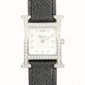Authentic HERMES HH1.230 H Watch  11P Quartz  #260-001-276-7656