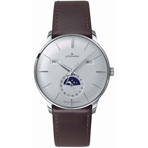 Junghans Meister Calendar Men's 40.4mm Automatic Glass Date Watch 027/4200.01