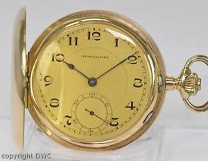 Taschenuhr Uhr System Glashütte um 1910 3 Deckel Herren in aus 585 Gold
