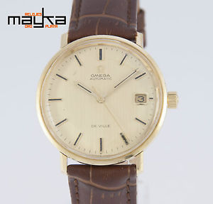Omega Deville Automatic Gold 18K Vintage 166.033