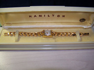 AUTHENTIC HAMILTON 14K WATCH - PRISTINE CONDITION