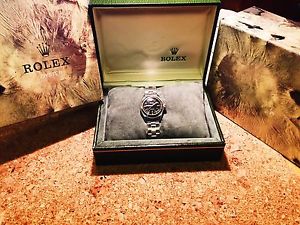ROLEX PRECISION LADY vintage Ref 6410 Raro Revisionato Acciaio