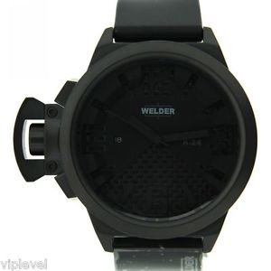 WELDER K24 3104 Black Ion Steel Case New Men's Watch Fast Shipping