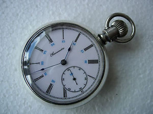 Vary Rare Chronométre silver pocket watch just full serviced perfect workining