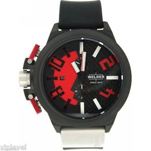 WELDER K35 2501 Authorized! BLACK WATCH WITH RED & WHITE ACCENTS NEW! Fast Ship!