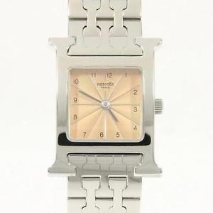 Authentic HERMES HH1.210 H Watch Quartz  #260-001-611-9987