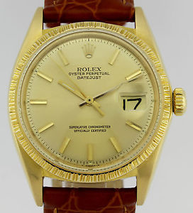 ROLEX OYSTER PERPETUAL DATEJUST 18k GOLD
