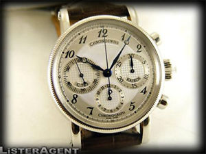 CHRONOSWISS Kairos Chrono AUT silbrig Ref. CH7523K. NEU!