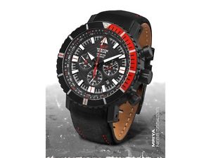 Vostok-Europe Uhren Herrenuhr Jurgis Mriya Chronograph Automatik NE88-5554238