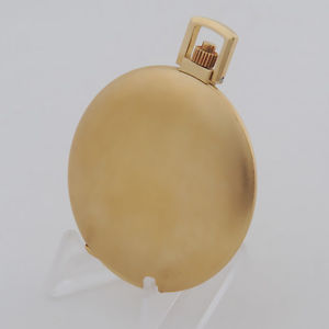 POCKET WATCH JAGUER LECOULTRE GOLD 18K IN WORKING ORDER
