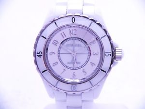 Used Watch Men CHANEL J12 mirror H4862 automatic Mirror / White ceramic B7O