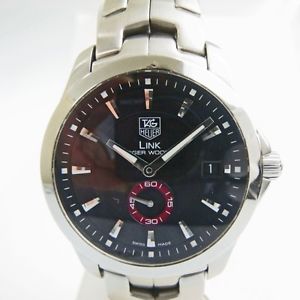 Auth TAGHeuer Link Tiger Woods limited 8000 Men's Automatic SS 130160
