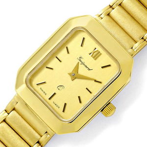 Guepard Damenarmbanduhr Gliederband 14K Gold Neuzustand - JUWELENMARKT DE, U2418