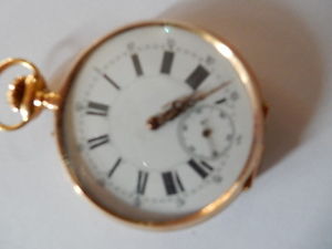 pocket watch gold 18 carats, 75 grams, 19 th century, work perfectly !!!