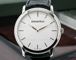 Audemars Piguet 15180BC.OO.A002CR.01 15180BC Jules Audemars Ultra Thin 18K White