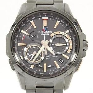 Authentic CASIO OCW-G1000B-1A2JF Oceanus GPS Solar Quartz  #260-001-444-6696
